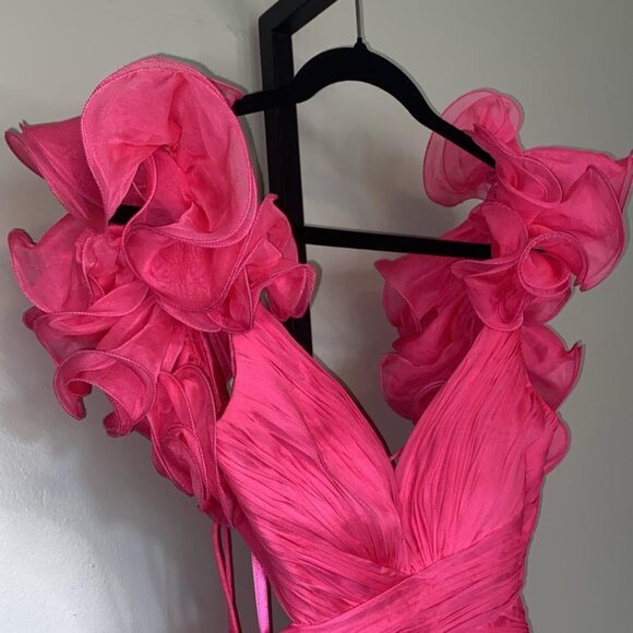 Chiffon Prom Dress by Mac Duggal - Picture 3 of 12